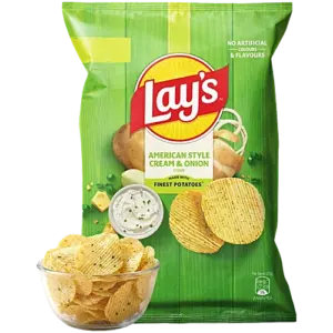 Lay's American Style Cream & Onion Potato Chips