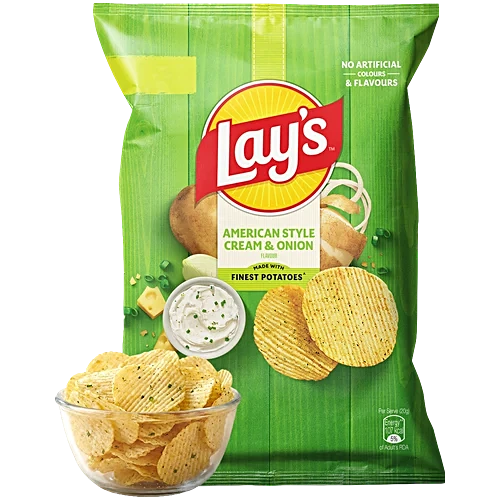 Lay's American Style Cream & Onion Potato Chips