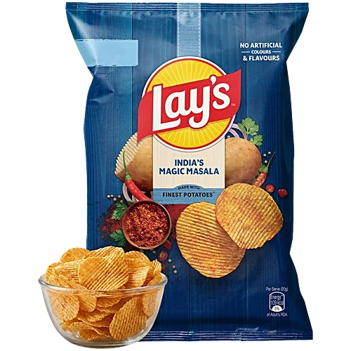 Lay's India's Magic Masala Potato Chips, 80 g