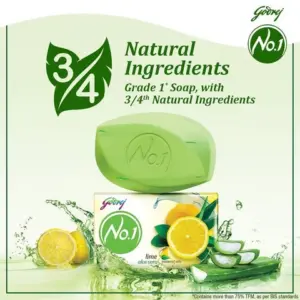 Godrej No.1 Lime & Aloe Vera Soap