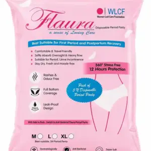 Flaura Disposable Period Panty – 12 Hours Protection | Pack of 5