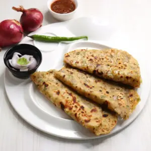 Aloo Pyaz Paratha