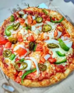 Mexican Green Pizza