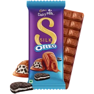 Cadbury Dairy Milk Silk Oreo Chocolate Bar, 58.5 g