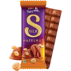 Cadbury Dairy Milk Silk Hazelnut Chocolate Bar, 54 g