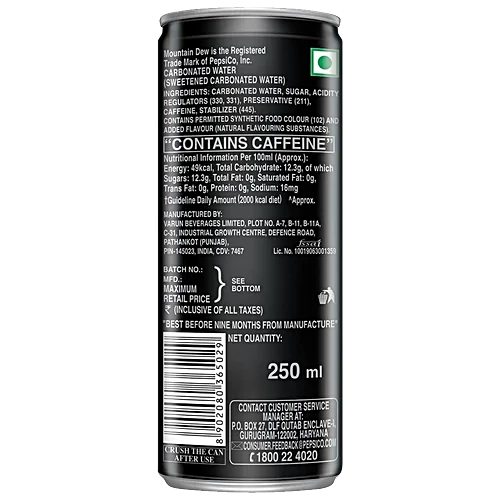 Mountain Dew Soft Drink - Image 2